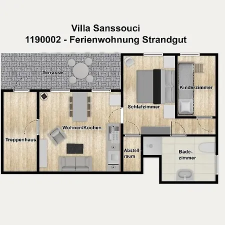 Sanssouci Strandgut * Остзебад Бинц